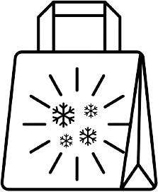 Insulated cooler bag outline icon