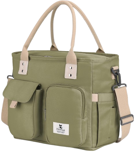 Wide Opening Insulated Bag with Shoulder Stra