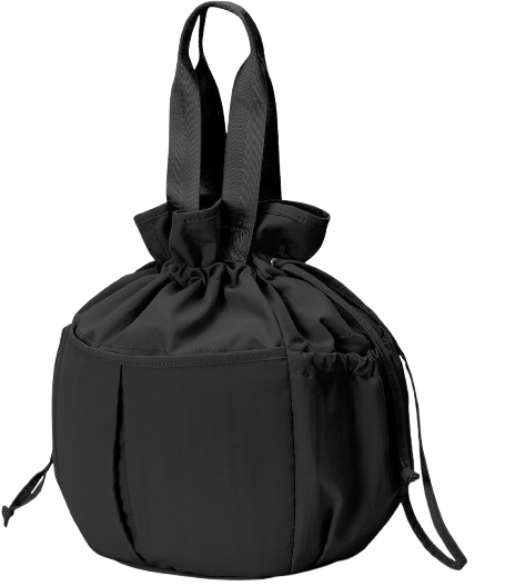 Large Drawstring Lunch bag Women