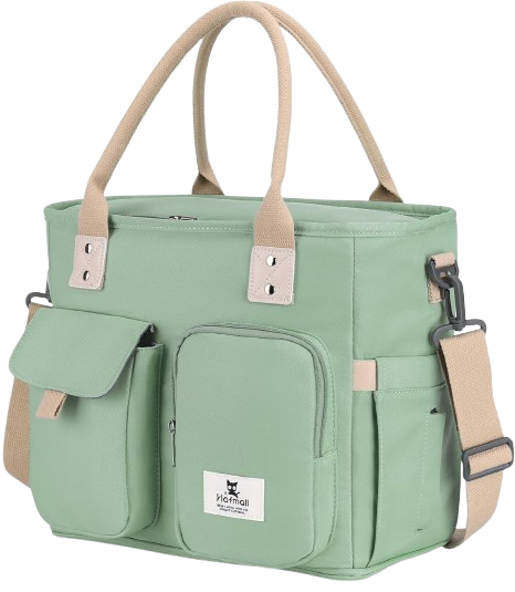 Reusable Adult Lunch Bag For Work, Picnic, Green
